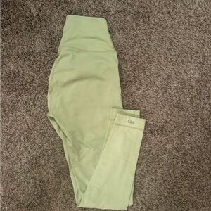 SET Active Green Leggings High Waist Stretch